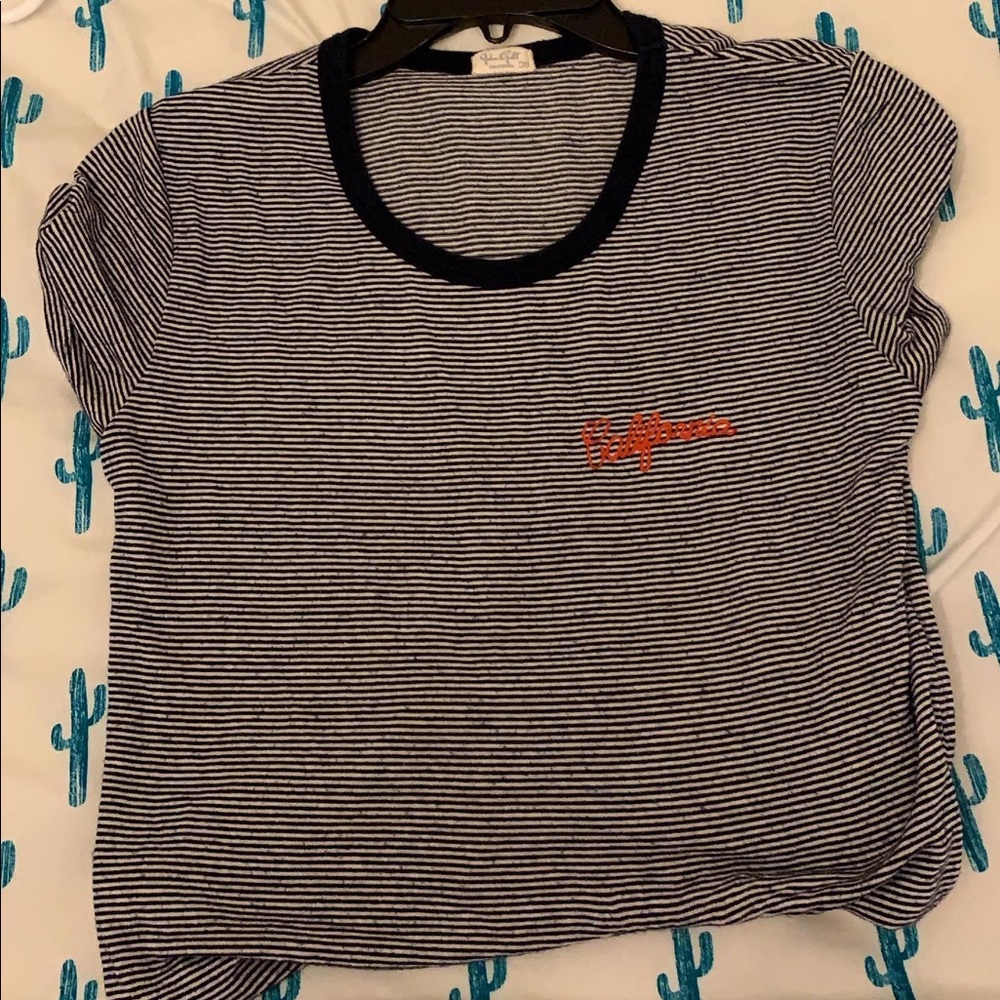 Brandy Melville striped California tee
